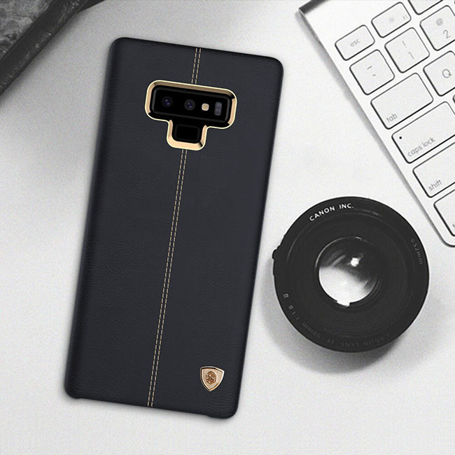 Ốp lưng Englon Leather Cover Galaxy Note 9 chính hãng