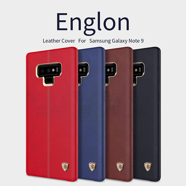 Ốp lưng Englon Leather Cover Galaxy Note 9 hiệu Nillkin