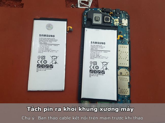 pin Samsung A8