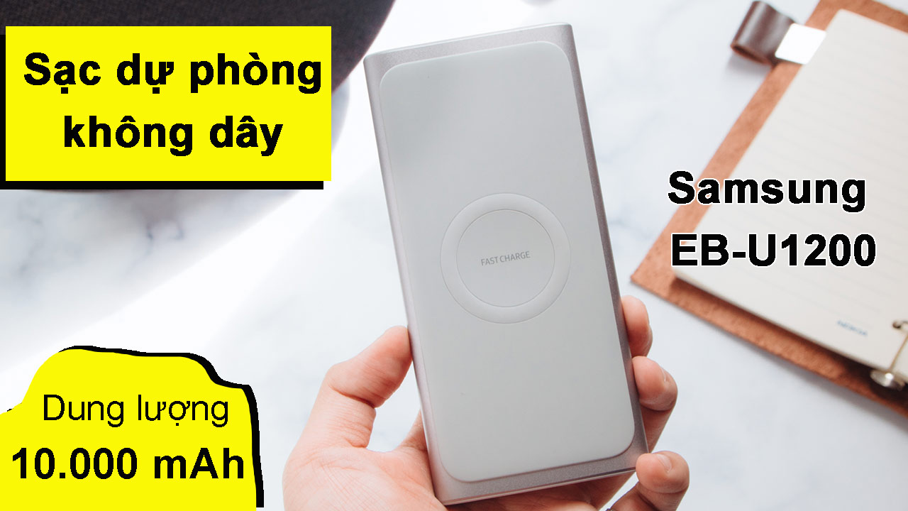 Pin sạc dự phòng không dây Samsung 10000mAh Type C chính hãng giá? Pin Sạc Dự Phòng Không Dây Samsung 10000Mah Type C Chính Hãng Giá?