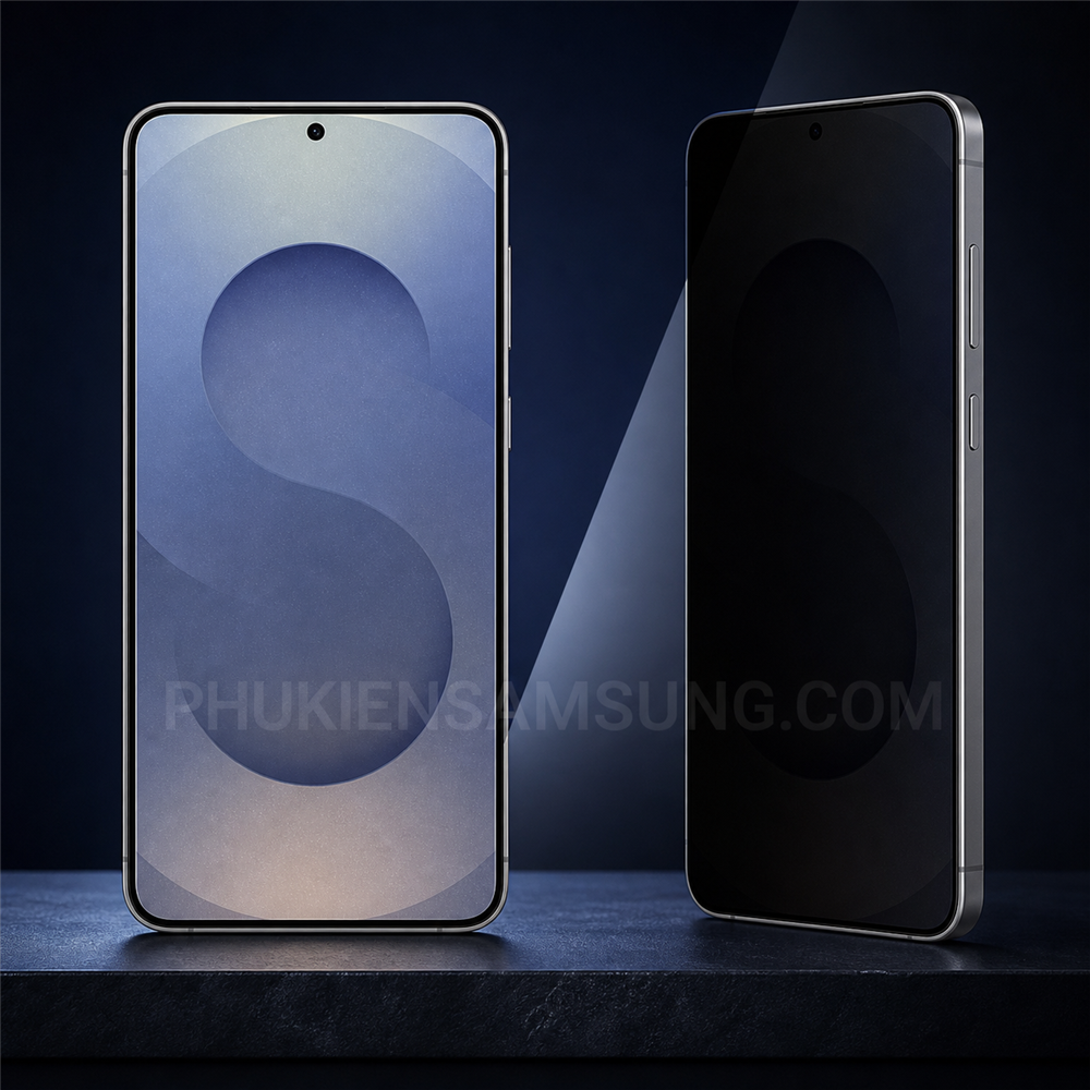 PPF chống nhìn trộm chỉ dành cho mặt trước Galaxy S25 Series