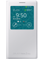 Bao da Note 3 Neo N750 chính hãng S View cover màu trắng - White