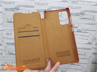 Bao da Galaxy A52 Nillkin Qin đẹp chống vân cực tốt