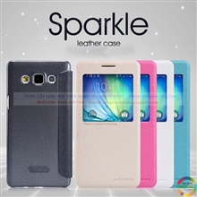 Bao da Galaxy E5 hiệu Nillkin Sparkle
