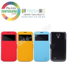 Bao da Galaxy Mega 6.3 Nillkin fresh series dạng S View cover