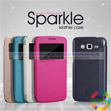 Bao da Samsung Grand 2  hiệu Nillkin Sparkle