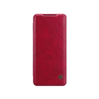 Bao da Samsung S20 Plus Nillkin Qin chính hãng
