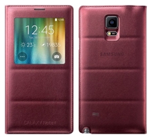 Bao da Galaxy Note 4 N910 Sview màu Padding - Pum Red