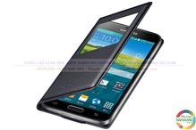 Bao da Galaxy S5 S View - đen chấm bi