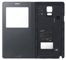 Bao da S View cover sạc không dây cho Galaxy Note 4
