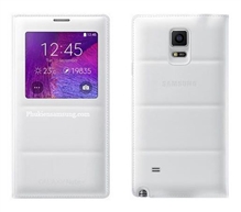 Bao da Galaxy Note 4 N910 Sview màu Padding - White