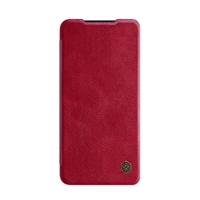 Bao da Samsung S21 Fe Nillkin Qin chống vân bảo vệ tốt