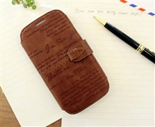 Bao da Galaxy S3 Zenus Lettering Diary Collection