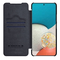 Bao da Samsung A53 Nillkin Qin Pro chống vân, bảo vệ camera siêu tốt