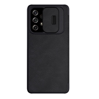 Bao da Samsung A53 Nillkin Qin Pro chống vân, bảo vệ camera siêu tốt