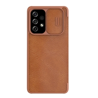 Bao da Samsung A53 Nillkin Qin Pro chống vân, bảo vệ camera siêu tốt