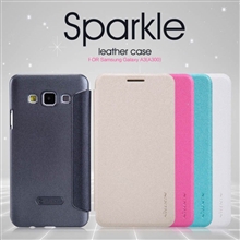 Bao da Samsung Galaxy A3 hiệu Nillkin Sparkle