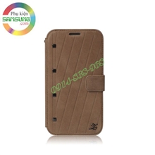 Bao da Galaxy Note 2 hiệu Zenus Neo Vintage Diary Collection ( Da thật )