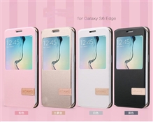 Bao da Sview Samsung Galaxy S6 Edge hiệu Usams chính hãng