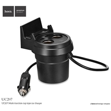 Bộ chia cổng sạc trên xe ôtô Hoco UC207
