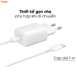 Bộ sạc nhanh 25w Samsung chính hãng dòng A Series, M Series