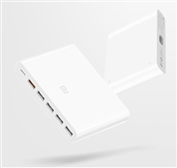 Bộ sạc 6 cổng sạc của Xiaomi hỗ trợ sạc nhanh QC 3.0 (60W)