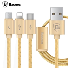 Cable sạc 3 trong 1 hiệu Baseus