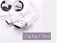 Dây cáp ngắn Type C Samsung 20cm