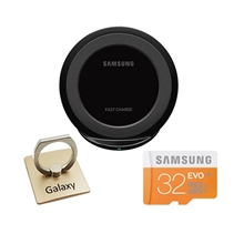 Combo đế sạc nhanh - thẻ nhớ 32GB  Evo - Samsung ring Galaxy S7 Edge