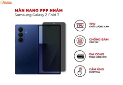 Dán PPF Màn Hình ngoài Galaxy Z Fold 7 – Bảo Vệ Tối Ưu, Giữ Trọn Độ Nhạy Cảm Ứng