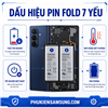 Thay bộ 2 pin Samsung Galaxy Z Fold 7