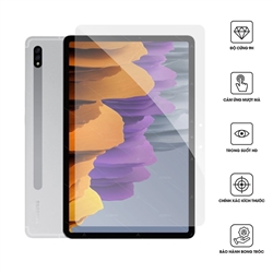 Kính cường lực Galaxy Tab S9 Ultra Full màn 9H trong suốt HD