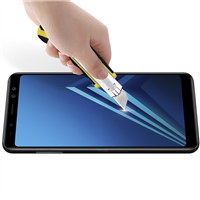 Kính cường lực màu Samsung A8 2018 hiệu Nillkin