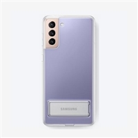 Ốp lưng Clear Standing S21 Plus trong suốt có thanh chống