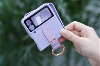 Ốp lưng Galaxy Z Flip 3 kèm nhẫn siêu mỏng PC đẹp xịn giá rẻ
