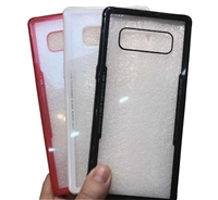 Ốp lưng Note 8 trong suốt Iris viền màu đẹp mắt