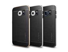 Ốp lưng Samsung S6 Edge Plus SGP Neo Hybrid Carbon chính hãng