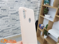 Ốp lưng Silicon màu Galaxy A11 đẹp chống bám vân tay