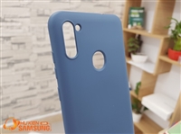 Ốp lưng Silicon màu Galaxy A11 đẹp chống bám vân tay