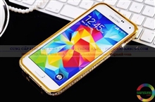 Ốp viền đính đá Galaxy S5 Sawaroky