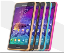 Ốp viền Galaxy Note 4 chỉ vàng bo tròn