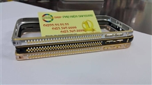 Ốp viền nhom đính đá Samsung E5 chính hãng