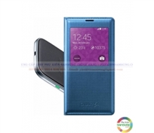 Bao da Galaxy S5 View cover kiêm sạc không dây màu xanh