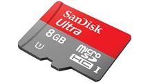 Thẻ nhớ MicroSD 8Gb Sandisk Ultra chính hãng class 10
