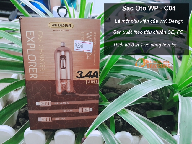 Sạc Oto WP- C04