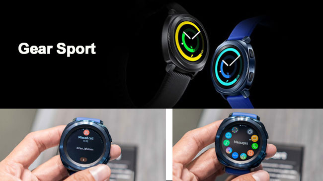 Samsung Gear Sport nhận thông báo tin nhắn, email, cuộc gọi nhỡ,...