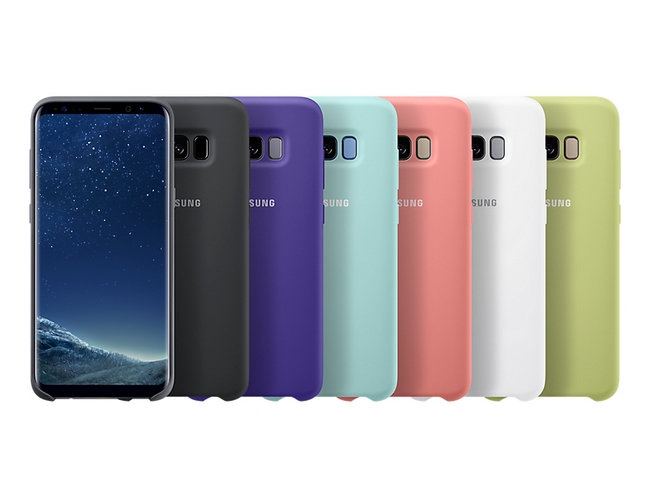 Ốp lưng Silicone màu Galaxy S8 Plus chính hãng