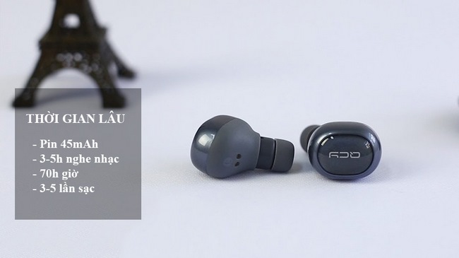 Thời gian sử dụng trên tai nghe Bluetooth QCY Q29 rất lâu