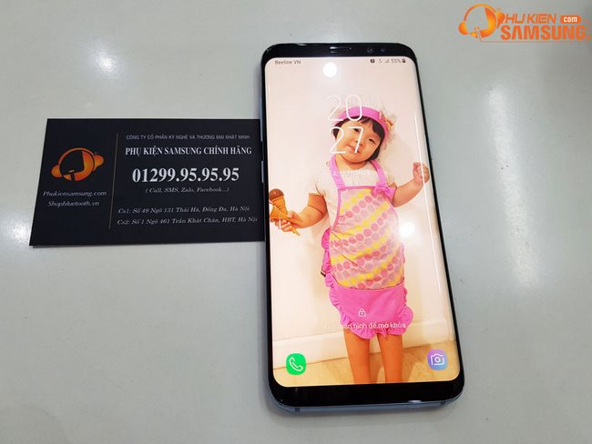 Thay mặt kính màn hình Galaxy S8 chính hãng