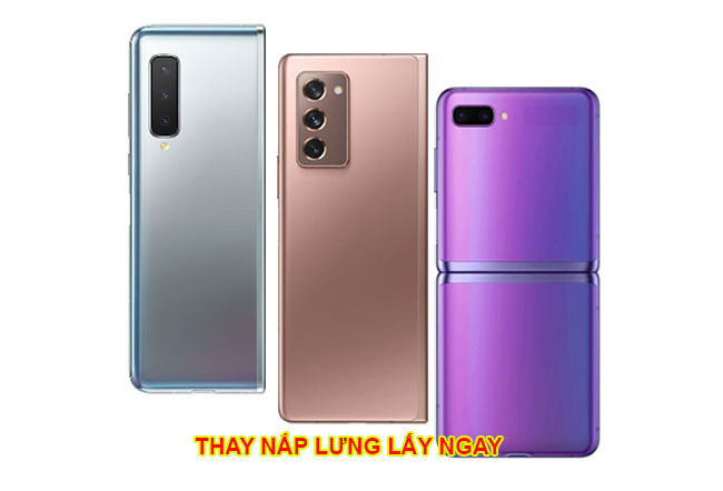 thay nắp lưng Galaxy Fold, Z Fold 2, Z Flip chính hãng